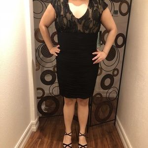 Black cocktail dress